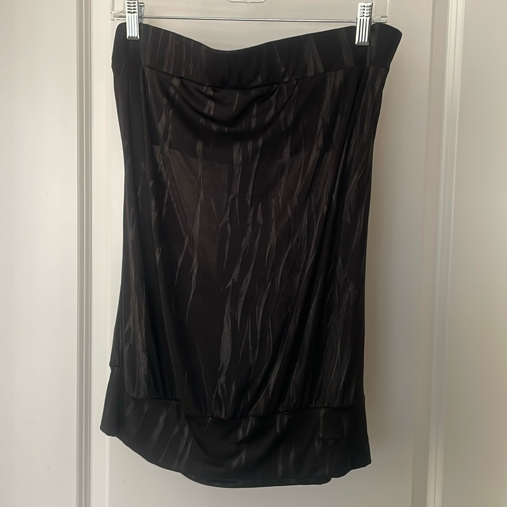 Guess Jeans Womens Strapless Open back Top size Large